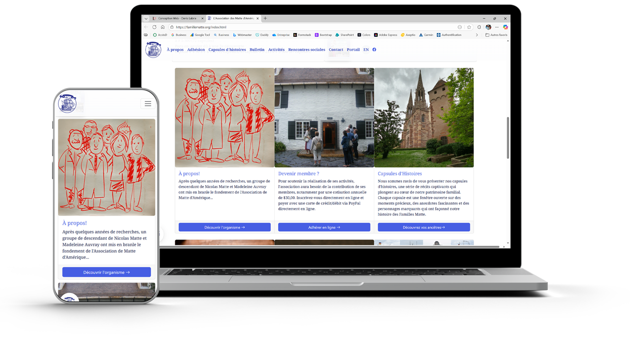 Denis Labrie - Concepteur Web